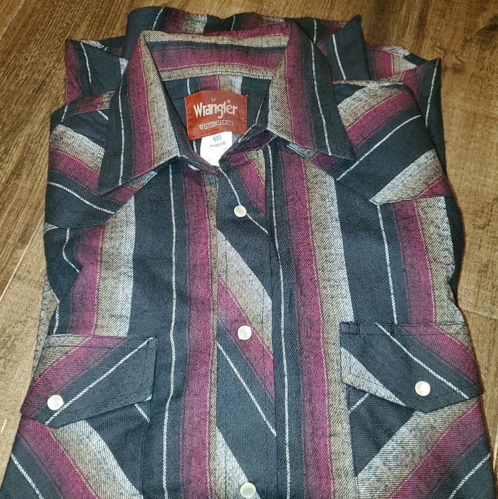 Vintage wrangler western shirt